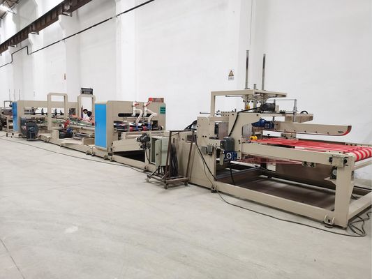 130 m/Min auto folder gluer machine Pneumatic Hydraulic High Speed 7500kg