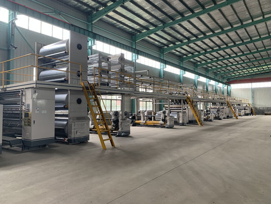 5 Layer Corrugated Paperboard Production Line Full Automatic