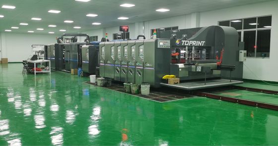 1200x2400mm Flexo Printer Folder Gluer , Fully Automatic Carton Box Making Machine